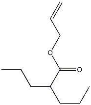 2-Propylvaleric acid allyl ester,,结构式