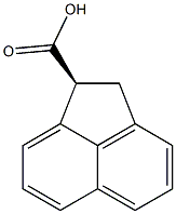 (S)-Acenaphthene-1-carboxylic acid Structure