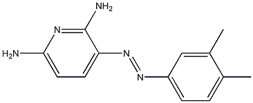 3-[(3,4-Dimethylphenyl)azo]-2,6-pyridinediamine Structure