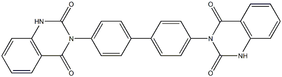 3,3'-(1,1'-Biphenyl-4,4'-diyl)bis[quinazoline-2,4(1H,3H)-dione]