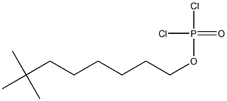 Dichlorophosphinic acid 7,7-dimethyloctyl ester,,结构式