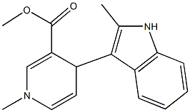 1,4-Dihydro-1-methyl-4-(2-methyl-1H-indol-3-yl)pyridine-3-carboxylic acid methyl ester