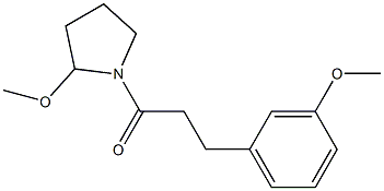 3-(3-Methoxyphenyl)-1-(2-methoxypyrrolizino)-1-propanone