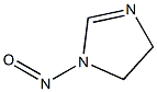 1-Nitroso-4,5-dihydro-1H-imidazole,,结构式