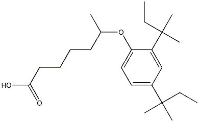 6-(2,4-Di-tert-pentylphenoxy)heptanoic acid|