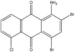  1-Amino-2,4-dibromo-5-chloroanthraquinone