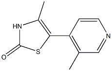 4-Methyl-5-(3-methyl-4-pyridyl)thiazol-2(3H)-one