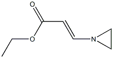 1-Aziridineacrylic acid ethyl ester 结构式