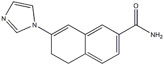 5,6-Dihydro-7-(1H-imidazol-1-yl)naphthalene-2-carboxamide|