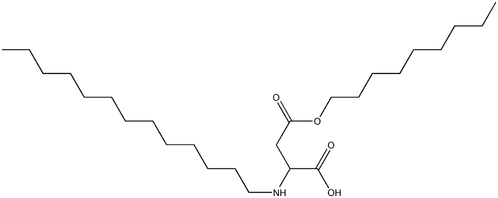 2-Tridecylamino-3-(nonyloxycarbonyl)propionic acid
