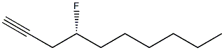 (4R)-4-Fluoro-1-decyne Structure