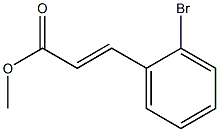3-(2-Bromophenyl)acrylic acid methyl ester,,结构式