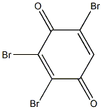 2,3,5-Tribromo-2,5-cyclohexadiene-1,4-dione Struktur