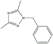 1-Benzyl-3,5-dimethyl-1H-1,2,4-triazole Structure