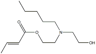 Crotonic acid 2-[N-(2-hydroxyethyl)-N-pentylamino]ethyl ester