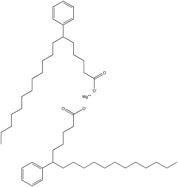 Bis(6-phenylstearic acid)magnesium salt