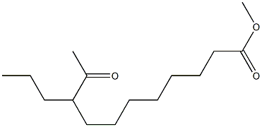  9-Propyl-10-oxoundecylic acid methyl ester