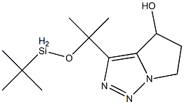 3-(tert-Butyldimethylsiloxymethyl)-4-hydroxy-5,6-dihydro-4H-pyrrolo[1,2-c][1,2,3]triazole