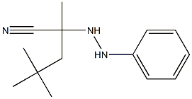 2,4,4-Trimethyl-2-(N'-phenylhydrazino)valeronitrile