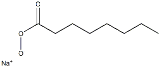 Octaneperoxoic acid sodium salt,,结构式