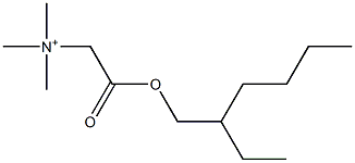 2-(2-Ethylhexyloxy)-N,N,N-trimethyl-2-oxoethanaminium