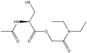 N-Acetyl-L-cysteine 2-diethylamino-2-oxoethyl ester