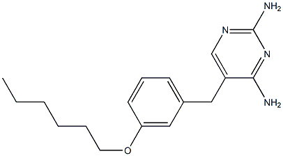 2,4-Diamino-5-[3-hexyloxybenzyl]pyrimidine