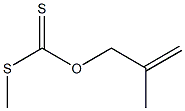 Dithiocarbonic acid O-(2-methyl-2-propenyl)S-methyl ester 结构式