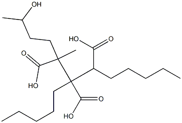 Butane-1,2,3-tricarboxylic acid 3-(3-hydroxybutyl)1,2-dipentyl ester