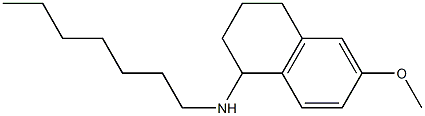  N-Heptyl-1,2,3,4-tetrahydro-6-methoxy-1-naphthalenamine