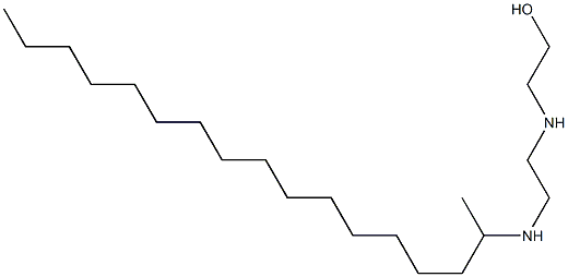 2-[[2-[(1-Methylhexadecyl)amino]ethyl]amino]ethanol Structure