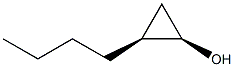 (1R,2S)-2-Butylcyclopropanol Struktur