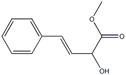 (E)-2-Hydroxy-4-phenyl-3-butenoic acid methyl ester Structure
