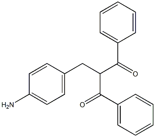 4-(2,2-Dibenzoylethyl)aniline,,结构式