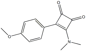  4-(4-Methoxyphenyl)-3-dimethylamino-3-cyclobutene-1,2-dione