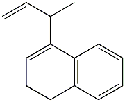 1,2-Dihydro-4-(1-methylallyl)naphthalene