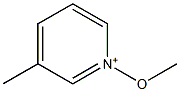  3-Methyl-1-methoxypyridin-1-ium