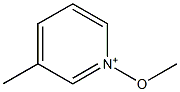 3-Methyl-1-methoxypyridin-1-ium