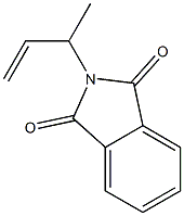 2-(1-メチル-2-プロペニル)-2H-イソインドール-1,3-ジオン 化学構造式