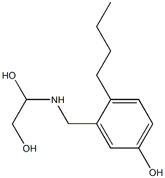 3-[(1,2-Dihydroxyethyl)aminomethyl]-4-butylphenol