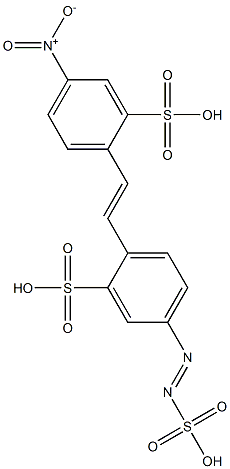 4-Nitro-4'-(sulfoazo)-2,2'-stilbenedisulfonic acid