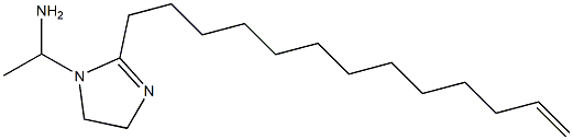 1-(1-Aminoethyl)-2-(12-tridecenyl)-2-imidazoline Structure