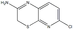 6-Chloro-3H-pyrido[2,3-b][1,4]thiazin-2-amine Structure