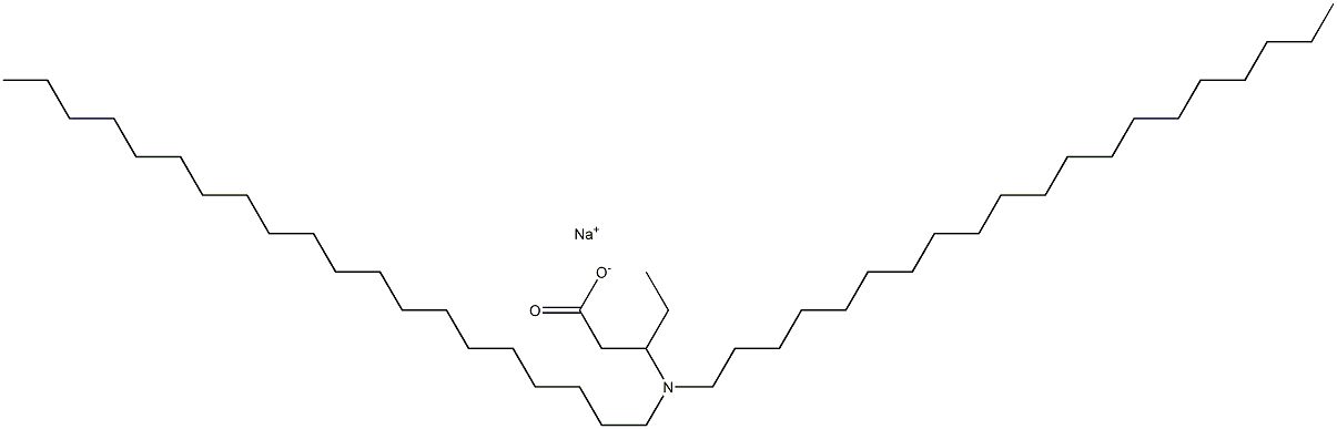 3-(Diicosylamino)valeric acid sodium salt