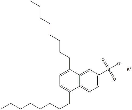 5,8-Dioctyl-2-naphthalenesulfonic acid potassium salt