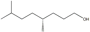 [R,(+)]-4,7-Dimethyl-1-octanol,,结构式