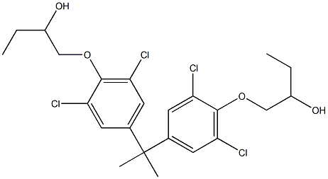 2,2-Bis[3,5-dichloro-4-(2-hydroxybutoxy)phenyl]propane