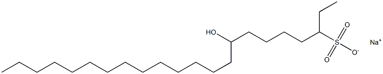 8-Hydroxydocosane-3-sulfonic acid sodium salt