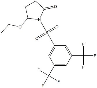 5-Ethoxy-1-[[3,5-bis(trifluoromethyl)phenyl]sulfonyl]pyrrolidin-2-one