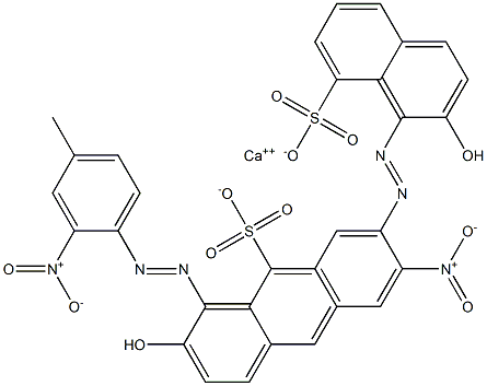 Bis[1-[(4-methyl-2-nitrophenyl)azo]-2-hydroxy-8-naphthalenesulfonic acid]calcium salt